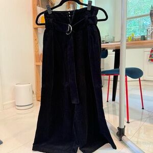 & Other Stories Wide-Leg Corduroy Pants with Belt